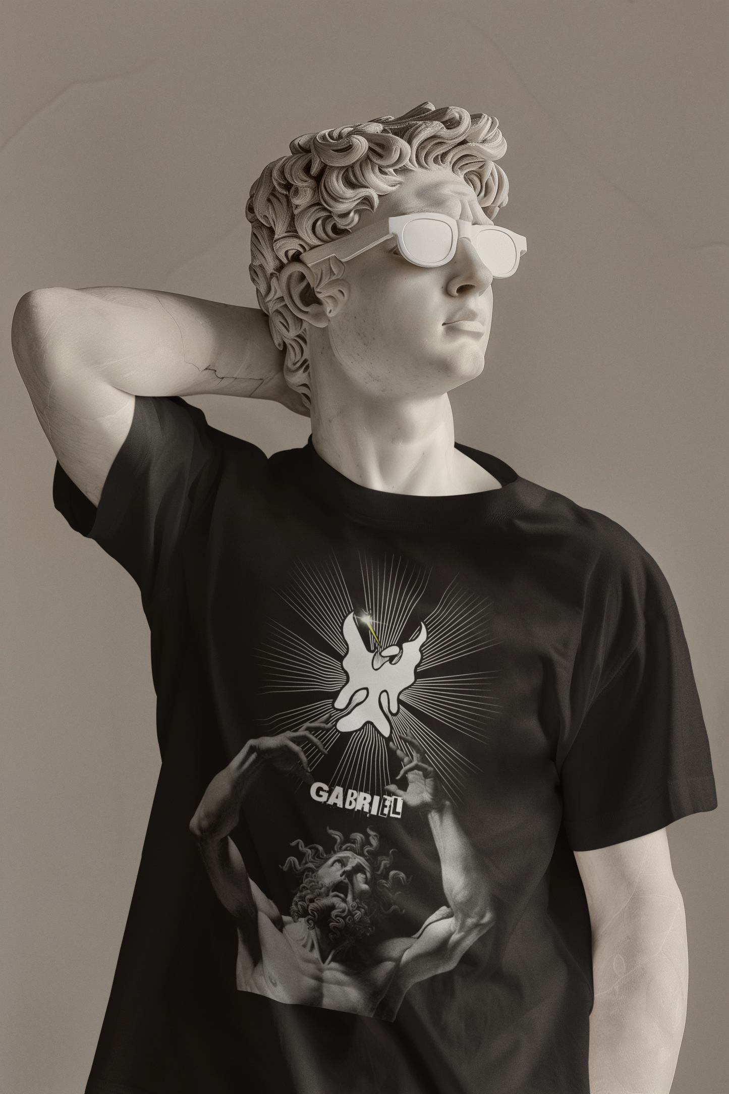 Gabriel The Archangel and Man Unisex t-shirt