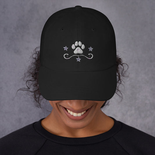 Starry Paw - Weathered Design Dad hat