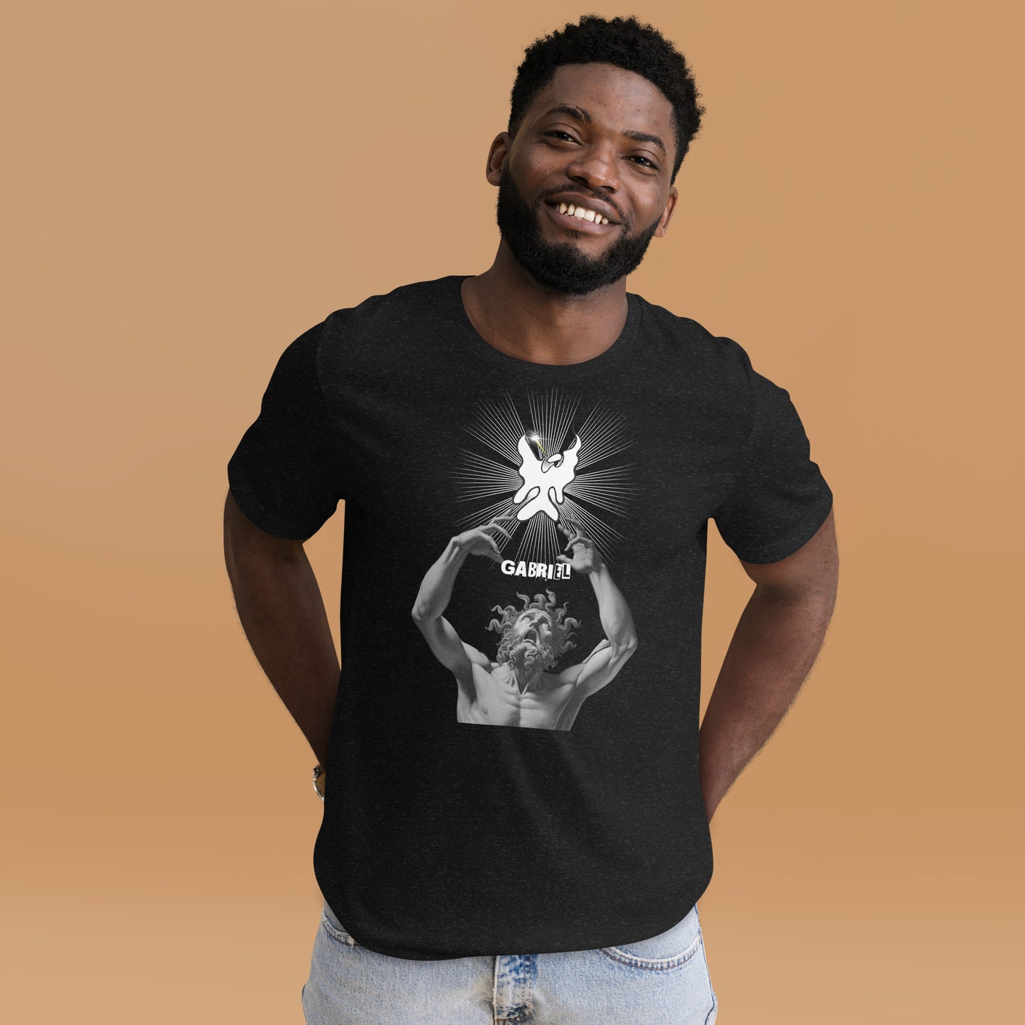 Gabriel The Archangel and Man Unisex t-shirt