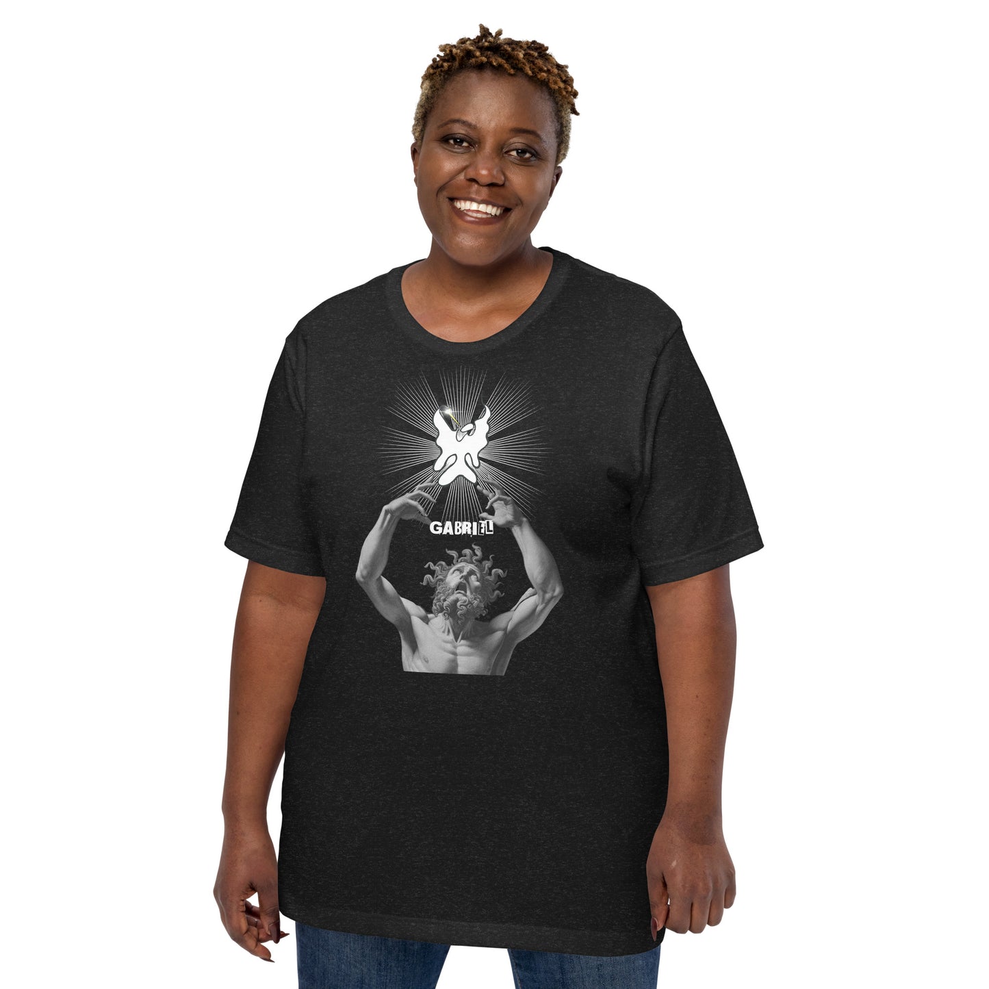 Gabriel The Archangel and Man Unisex t-shirt