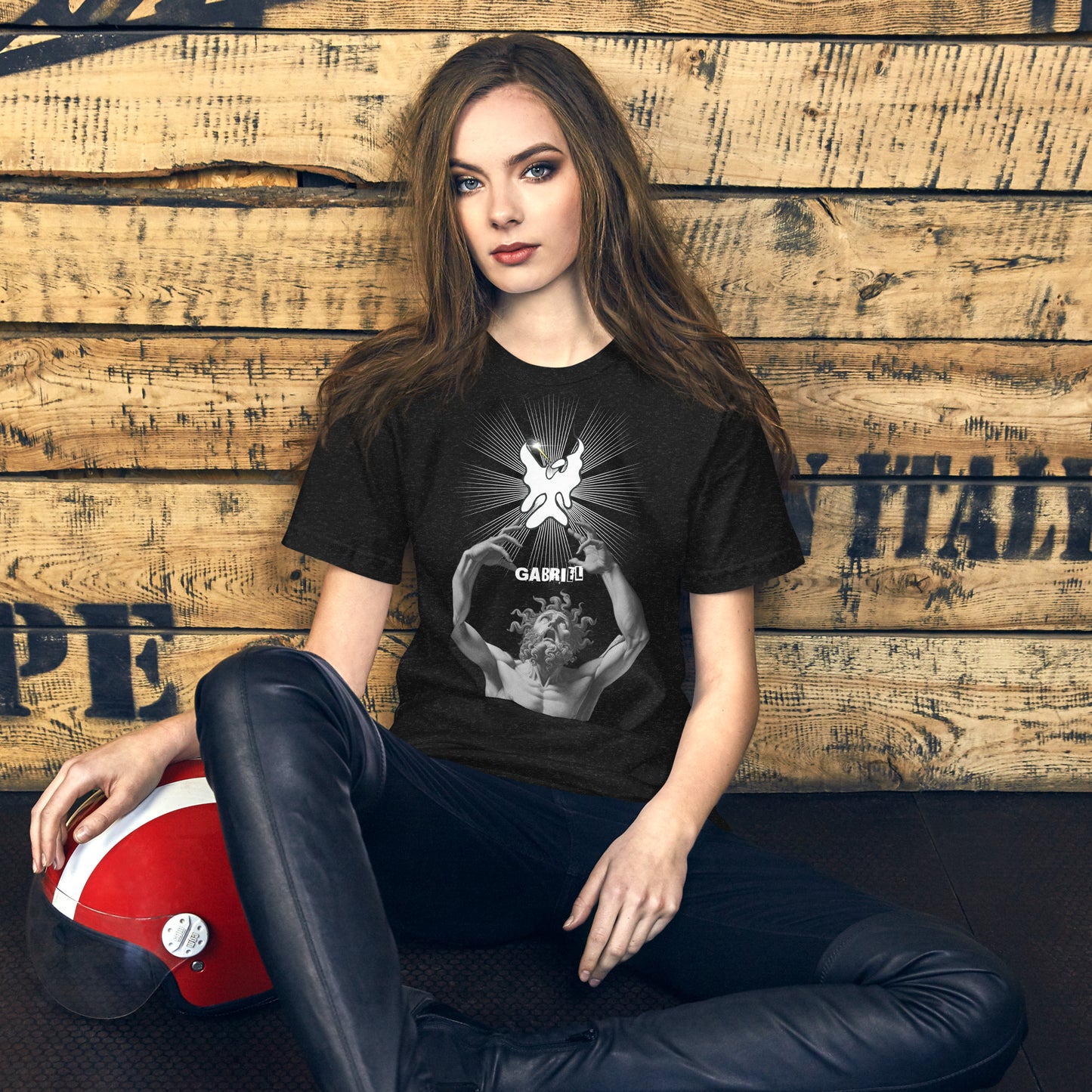 Gabriel The Archangel and Man Unisex t-shirt