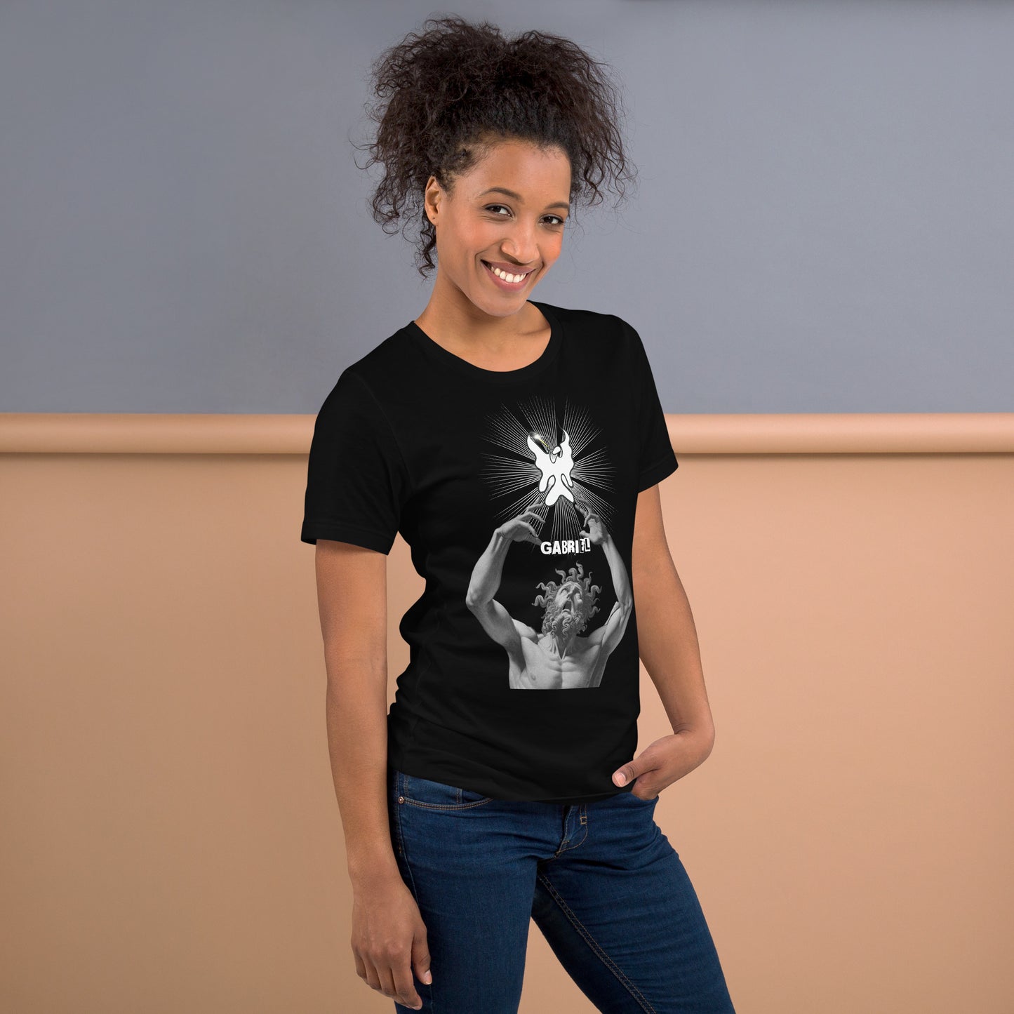 Gabriel The Archangel and Man Unisex t-shirt