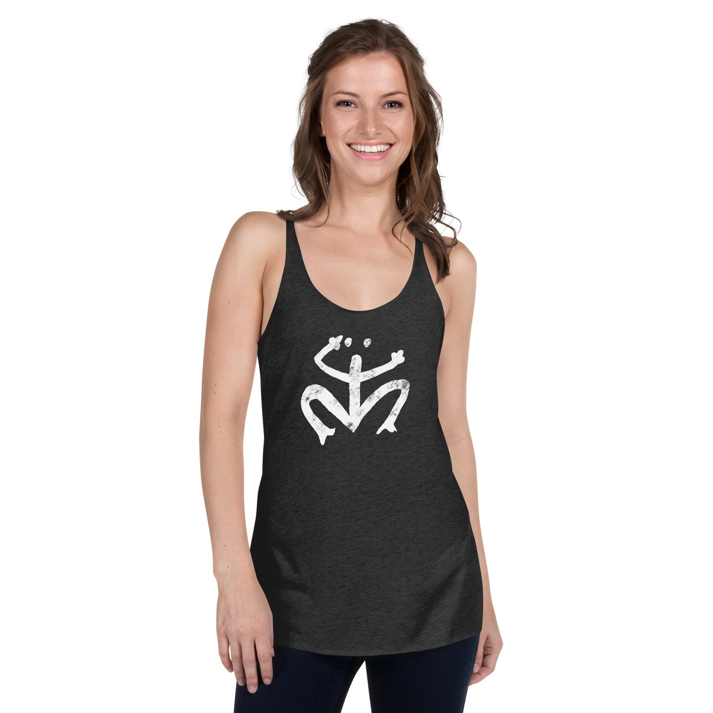 Taino Coqui Symbol Women's Racerback Tank